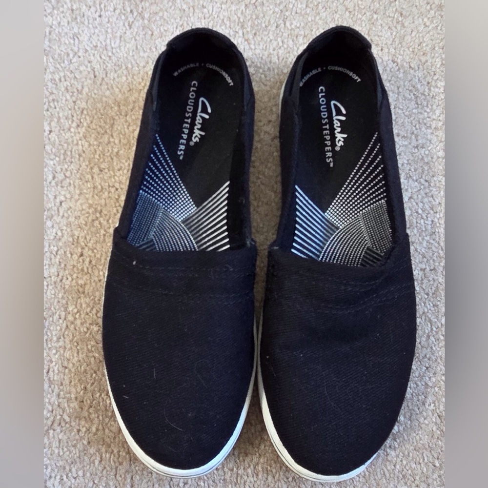 Women’s Clark’s Cloudsteppers Breeze Step II Slip On Sneakers Size 7 1/2